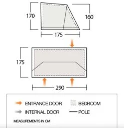 Vango Studio Large For Anantara IV (TA010) -Outwell Shop floorplan studio l 1