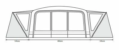Outdoor Revolution Airedale 9.0DSE Tent Bundle (2023) 8 Outdoor Revolution Airedale 9.0DSE Tent Bundle (2023) - Image 6