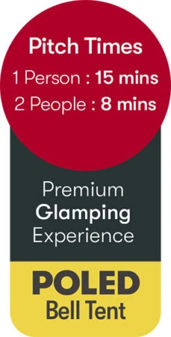 Quest Signature Gobi Poled Bell Tent (2022) -Outwell Shop gobi 9 midsize