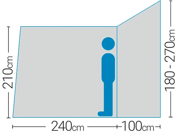 Westfield Hydra 320 Travel Smart Air Drive Away Awning (2021) 4 Westfield Hydra 320 Travel Smart Air Drive Away Awning (2021) - Image 2