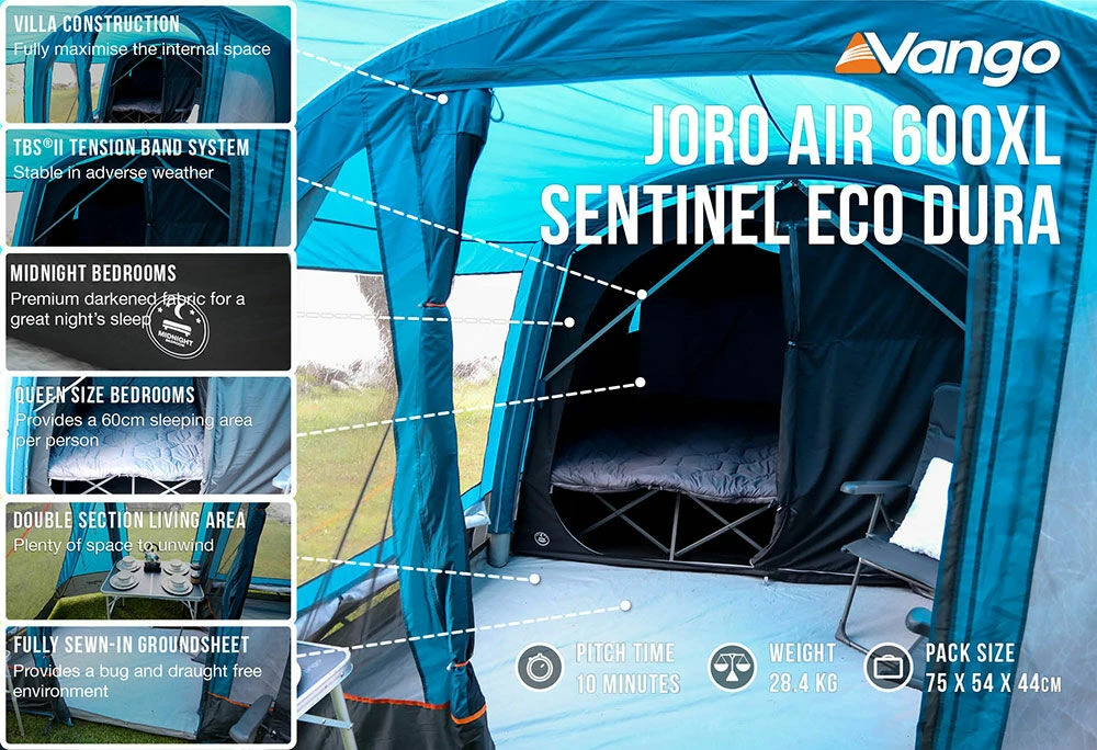 Vango Joro Air 600xl Dura Tent (2023) 8 Vango Joro Air 600xl Dura Tent (2023) - Image 6