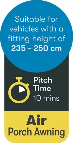 Westfield Travel Smart Lynx 200 Air Caravan Awning (2022) -Outwell Shop lynx 9 midsize