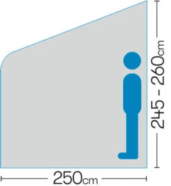 Westfield Mars 330 Motorhome Fixed Air Awning (245 - 260cm) 26 Westfield Mars 330 Motorhome Fixed Air Awning (245 - 260cm) -Outwell Shop mars 6 midsize