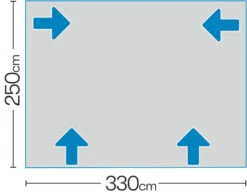 Westfield Mars 330 Motorhome Fixed Air Awning (245 - 260cm) 24 Westfield Mars 330 Motorhome Fixed Air Awning (245 - 260cm) -Outwell Shop mars 7 midsize