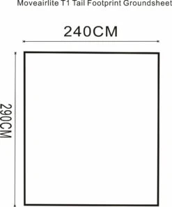 Outdoor Revolution Movelite T1 Tail Footprint