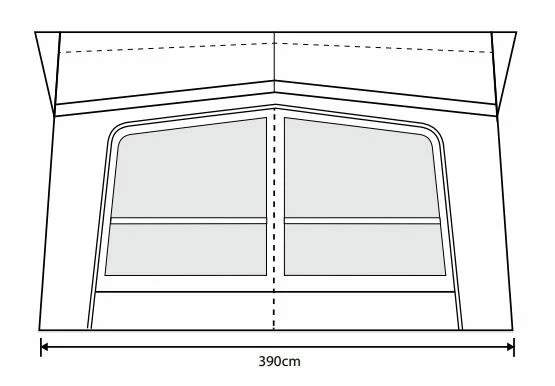 Outdoor Revolution Esprit Pro X 390 Caravan Awning 7 Outdoor Revolution Esprit Pro X 390 Caravan Awning - Image 5