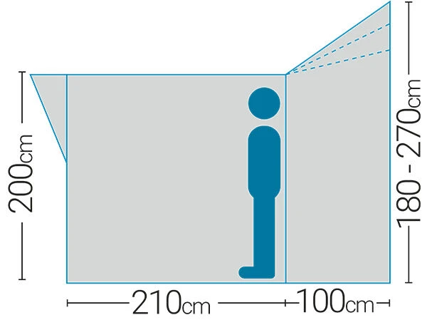 Westfield Orion 300 Performance Air DriveAway Awning 4 Westfield Orion 300 Performance Air DriveAway Awning - Image 2