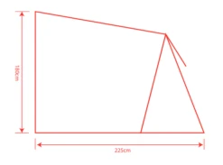 Outdoor Revolution Sportlite Steel Pole Annex -Outwell Shop sportlite annex
