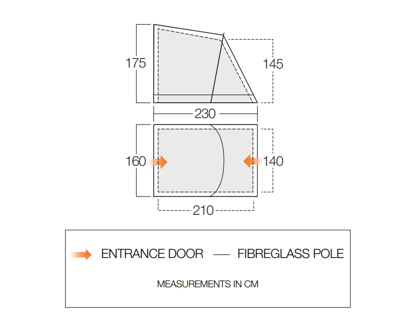 Vango Balletto Tall Annex Elements Shield (2022) 5 Vango Balletto Tall Annex Elements Shield (2022) - Image 3