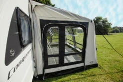 Vango Balletto Air 390 Elements Shield Caravan Awning (2023) -Outwell Shop van 22 lifestyle balletto shield 390 low13