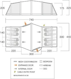 Vango Vesta Air 850xl Tent (2023) Bundle 22 Vango Vesta Air 850xl Tent (2023) Bundle -Outwell Shop vango 2022 tents floorplan vesta air 850xl