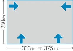 Westfield Vega High Top 375 Performance Air Motorhome Awning (255 - 285cm) 11 Westfield Vega High Top 375 Performance Air Motorhome Awning (255 - 285cm) -Outwell Shop vega 7 midsize 1 1