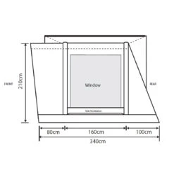 Outdoor Revolution Voyager Air Drive Away Awning (180-240cm) -Outwell Shop voyager1