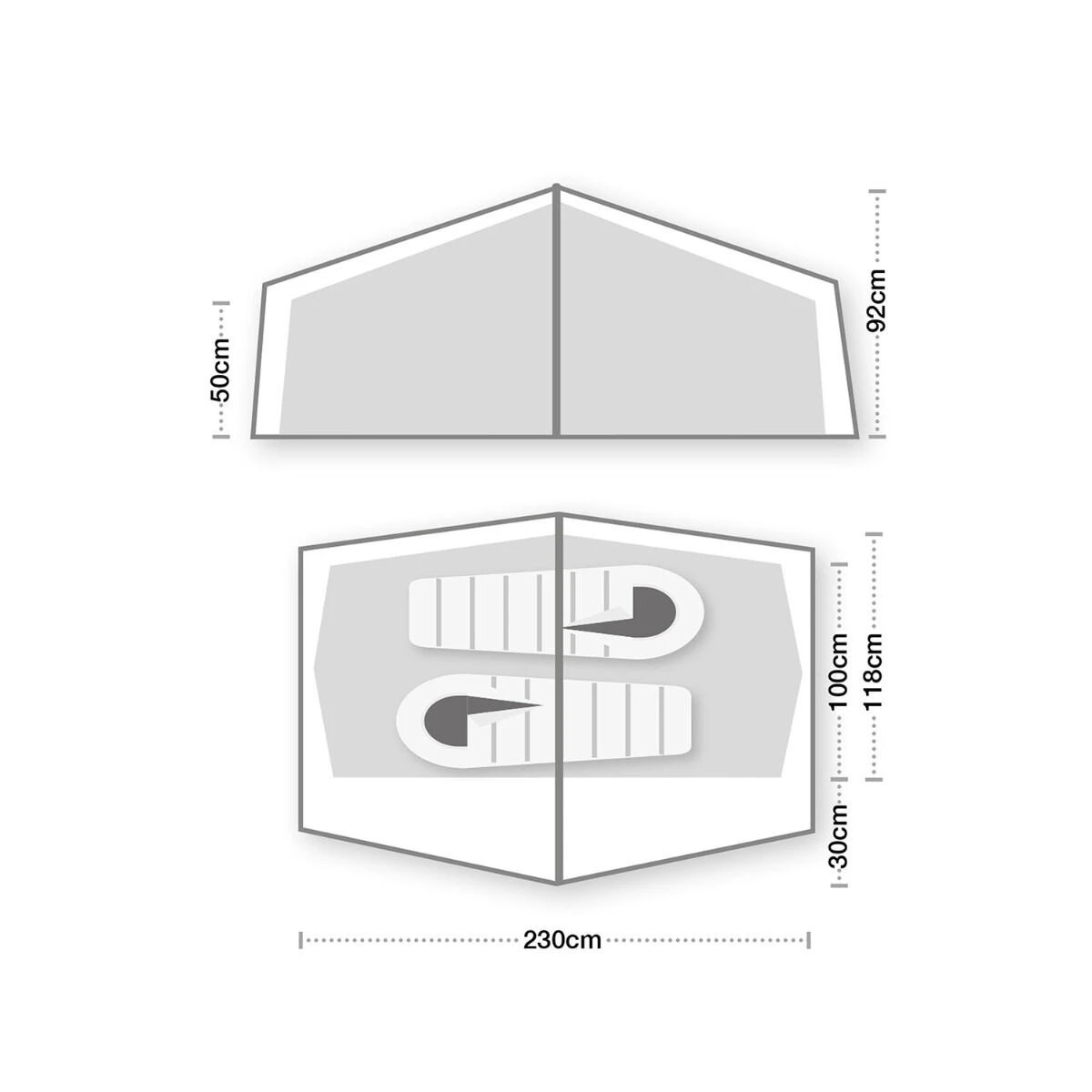 Wild Country Zephyros Compact 2 Tent (2022) 4 Wild Country Zephyros Compact 2 Tent (2022) - Image 2